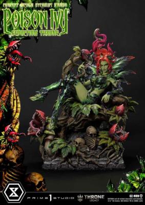 DC Comics statuette 1/4 Throne Legacy Collection Batman Poison Ivy Seduction Throne 55 cm | PRIME 1 STUDIO