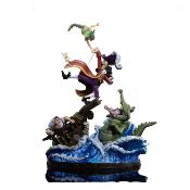 Disney statuette 1/10 Deluxe Art Scale Peter Pan vs. Hook 42 cm | IRON STUDIOS