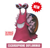 One Piece Tirelire Escargophone Doflamingo 14.5cm | Plastoy