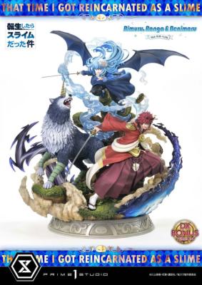 That Time I Got Reincarnated as a Slime Concept Masterline Series statuette 1/6 Rimuru, Ranga and Benimaru Deluxe Bonus Version 59 cm | PRIME 1 STUDIO