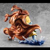 One Piece statuette PVC Portrait Of Pirates SA-MAXIMUM Knight of the Sea Jinbe Limited Reprint 25 cm | MEGAHOUSE