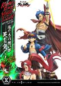 Gurren Lagann statuette Ultimate Premium Masterline Series 1/4 Kamina, Simon & Yoko with Lagann Deluxe Version 97 cm - PRIME 1 STUDIO