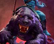 Masters of the Universe statuette Skeletor & Panthor Classic Deluxe 62 cm | TWEETERHEAD