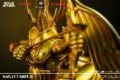 Sagittarius Cloth Aiolos Gold Saint Statue Totem Saint Seiya | Zodiakos Studio