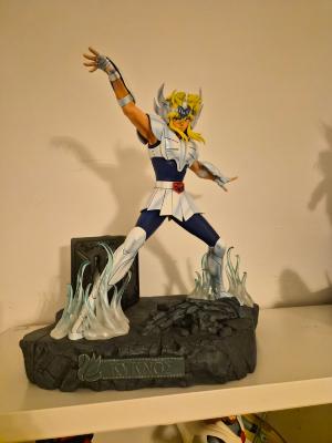 Saint Seiya statue resine 1/4 HQS+ Hyoga Chevalier de Bronze du Cygne 49 cm | TSUME ART