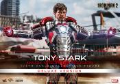 Iron Man 2 figurine Movie Masterpiece 1/6 Tony Stark (Mark V Suit Up Version) Deluxe 31 cm | HOT TOYS