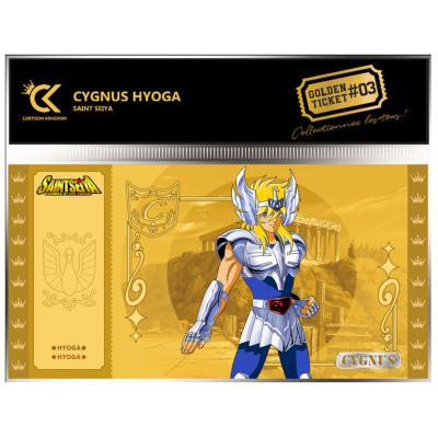 Hyoga Cygnus Golden Ticket Saint Seiya | Cartoon Kingdom