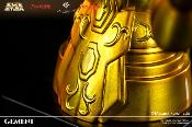 Gemini Cloth Saga Gold Saint Statue Totem Saint Seiya | Zodiakos Studio