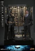 The Dark Knight figurines et diorama Movie Masterpiece 1/6 Batman Armory with Bruce Wayne (2.0) 30 cm | HOT TOYS