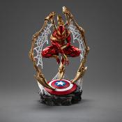 Marvel statuette Art Scale Deluxe 1/10 Spider-man Iron Armor Comics (CCXP Exclusive 2024) 24 cm | IRON STUDIOS