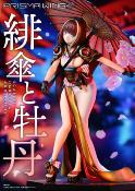 Original Illustration by Fuzichoco statuette PVC 1/7 Prisma Wing Scarlet Umbrella And Peony 28 cm | PRIME 1 STUDIO