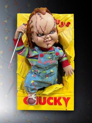 Chucky sculpture murale 1/1 Bride of Chucky 43 x 46 x 76 cm | HOLLYWOOD COLLECTIBLES GROUP