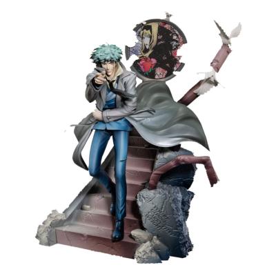 Cowboy Bebop statuette PVC 2nd GIG Spike Spiegel Daybreak 27 cm | MEGAHOUSE