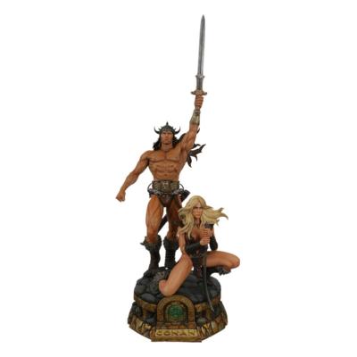 Conan statuette 1/6 PVC Static-6 Conan the Barbarian (1982) 63 cm | Mezco