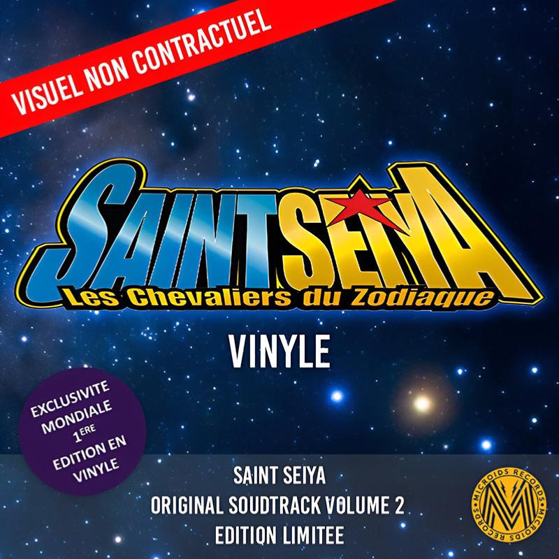 Disque Vinyle Saint Seiya Original Soundtrack Volume 2
