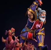 Hearthstone statuette 1/6 Leeroy Jenkins 46 cm - HEX COLLECTIBLES