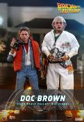 Retour vers le futur figurine Movie Masterpiece 1/6 Doc Brown 30 cm | HOT TOYS