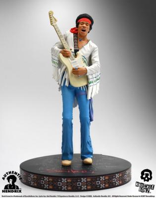 Jimi Hendrix statuette Rock Iconz Jimi Hendrix III 22 cm|KNUCKLEBONZ