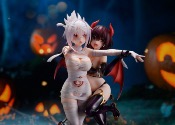 Ayakashi Triangle statuette PVC Matsuri Kazamaki & Suzu Kanade & Shirogane 25 cm | Flare