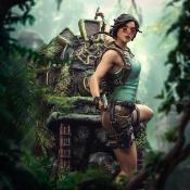 Tomb Raider statuette 1/10 Deluxe Art Scale Lara Croft 36 cm | IRON STUDIOS