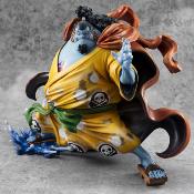 One Piece statuette PVC Portrait Of Pirates SA-MAXIMUM Knight of the Sea Jinbe Limited Reprint 25 cm | MEGAHOUSE