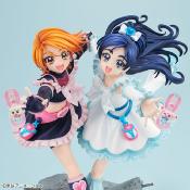 Pretty Cure statuette PVC Lucrea Cure Black & Cure White 22 cm | MEGAHOUSE