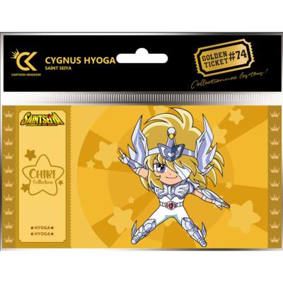 Chibi Hyoga Cygnus Golden Ticket Saint Seiya | Cartoon Kingdom