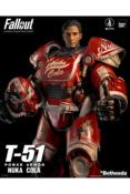 Fallout figurine 1/6 T-51 Nuka Cola Power Armor 37 cm | Threezero