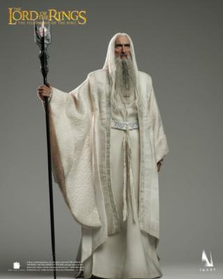 Le Seigneur des Anneaux figurine 1/6 Saruman le Blanc 35 cm | INART