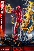 Iron Man 2 figurine 1/4 Iron Man Mark IV with Suit-Up Gantry 49 cm | Hot Toys