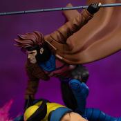 Marvel statuette 1/10 Deluxe Art Scale X-Men´97 Gambit & Wolverine 29 cm | IRON STUDIOS