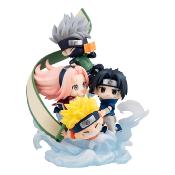 Naruto Shippuden statuette PVC FigUnity Gather here, Team 7 13 cm (with gift) | MEGAHOUSE