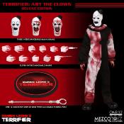 Terrifier figurine 1/12 Art the Clown Deluxe Edition 17 cm | MEZCO