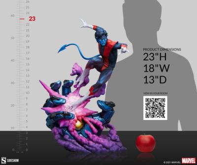 Marvel statuette Premium Format Nightcrawler 58 cm | SIDESHOW