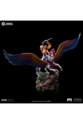 Masters of the Universe Statuette BDS Art Scale 1/10 She-Ra and Swiftwind 42 cm | IRON STUDIOS