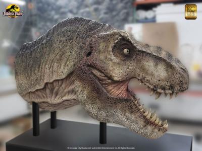  Jurassic Park statuette 1/1 Tyrannosaurus Rex Head 203 cm | ECC Collectibles