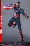 Captain America: Brave New World Movie Masterpiece 1/6 Captain America 30 cm - HOT TOYS