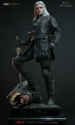 Geralt Of Rivia 1/3 Henry Cavill The Witcher Netflix statue | JND Studios