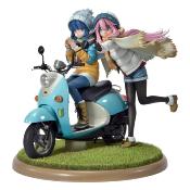 Laid-Back Camp statuette PVC 1/7 Prisma Wing Nadeshiko Kagamihara & Rin Shima 24 cm | PRIME 1 STUDIO