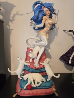 Felicia 1/4 White Version | Darkstalkers | Hand Made Object (HMO)