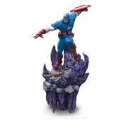 Marvel statuette 1/10 Deluxe BDS Art Scale Captain America 34 cm | IRON STUDIOS