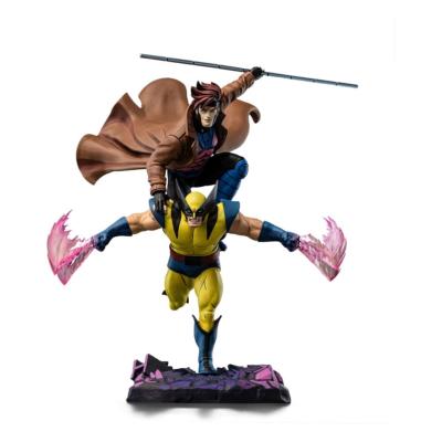 Marvel statuette 1/10 Deluxe Art Scale X-Men´97 Gambit & Wolverine 29 cm | IRON STUDIOS