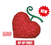 One Piece Tirelire OP-OP Fruit du démon 12cm | Plastoy