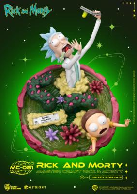 Rick and Morty statuette Master Craft Rick and Morty 42 cm | BEAST KINGDOM