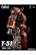 Fallout figurine 1/6 T-51 Nuka Cola Power Armor 37 cm | Threezero