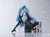 Hatsune Miku statuette 1/7 Hatsune Miku x MTV 20 cm | FURYU