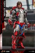 Iron Man 2 figurine Movie Masterpiece 1/6 Tony Stark (Mark V Suit Up Version) Deluxe 31 cm | HOT TOYS