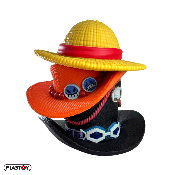 One Piece Pile de chapeau 15cm | Plastoy