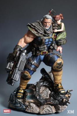 XM Studios Cable with Hope 1/4 Statue 50cm Marvel X-Men Premium Collectibles Nathan Summers Hope Summers Polystone ES800
