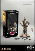 Star Wars: Episode II figurine 1/6 C-3PO 29 cm 20 TH | HOT TOYS